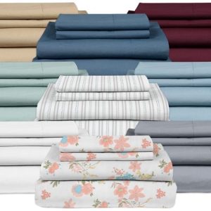 All New MyPillows Bed Sheets 100% Long Staple Cotton