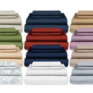 MyPillows Percale Bed Sheet Set