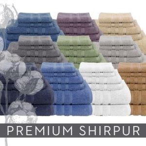 Designer MyTowels 6-Piece Set Premium Shirpur Cotton