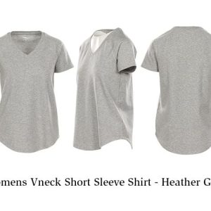 Women's V-Neck Short Sleeve